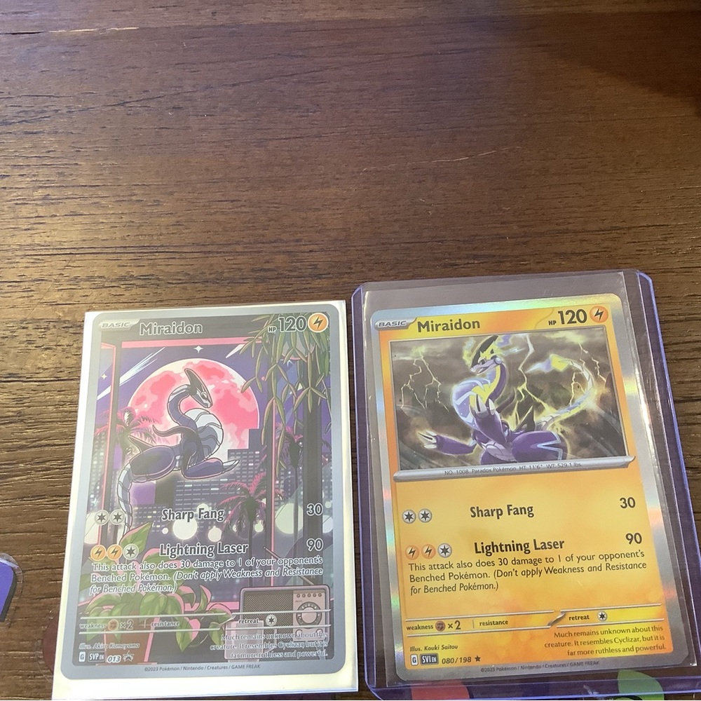 Miraidon Pokémon Cards Set